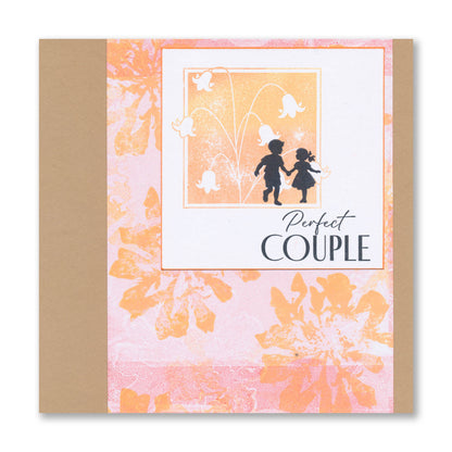 Wee Friends & Family Silhouettes - Childhood Days A5 Stamp Set