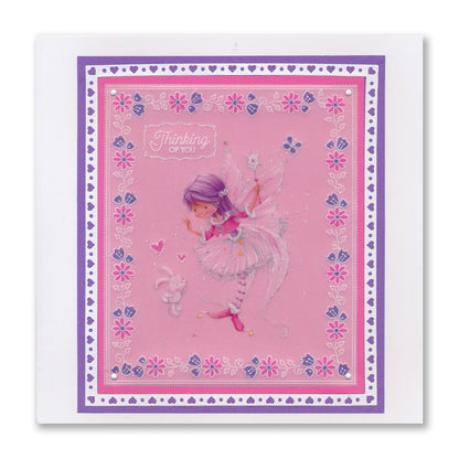 Tina's Springtime Flowers Thinking of You Groovi Spacer Plate