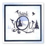 Thank You Framer A5 Square Stamp & Mask Set