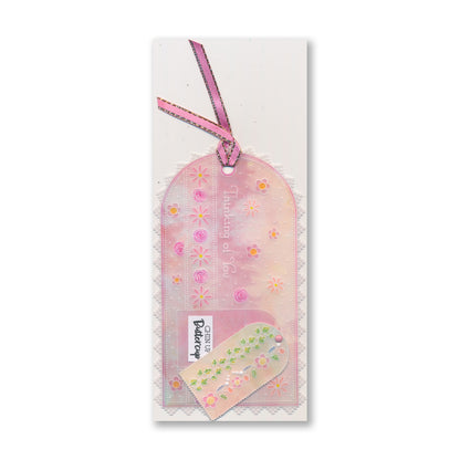 Tina's Thinking of You Rosie Doodles All in One A5 Square Groovi Plate