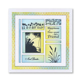 Time With a Friend - Two Way Overlay A6 Stamp Set