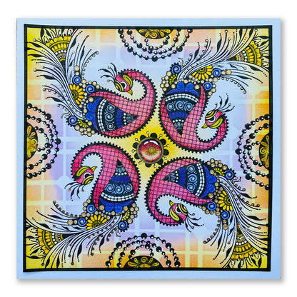 KISS by Clarity - Tina's Congratulations Henna A5 Stamp Set