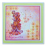 KISS by Clarity - Tina's Love & Laughter Henna A5 Stamp Set