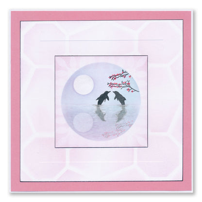 Fish & Marine Life Silhouette Miniatures A6 Stamp Set