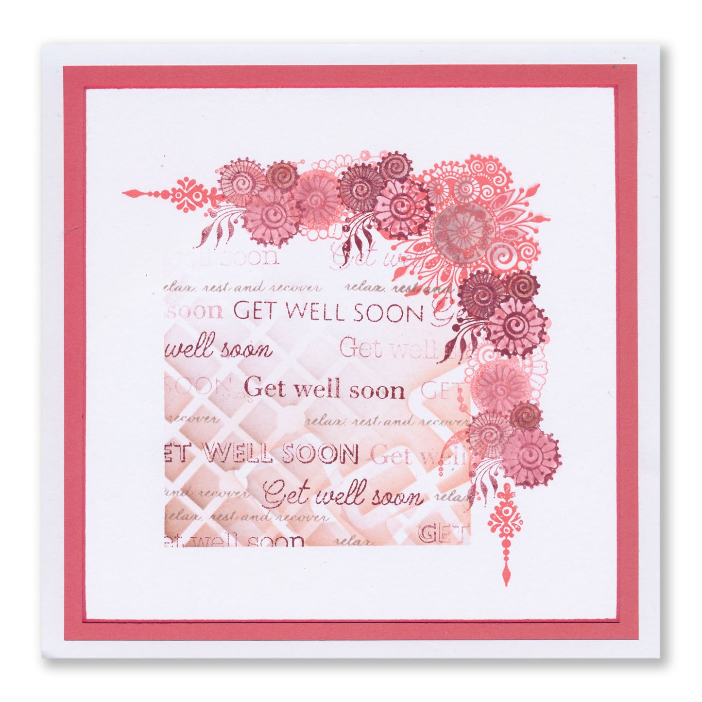 Occasions Sentiments - Get Well Soon A6 Stamp Set