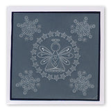Tina's Embroidery Angel A5 Square Groovi Plate