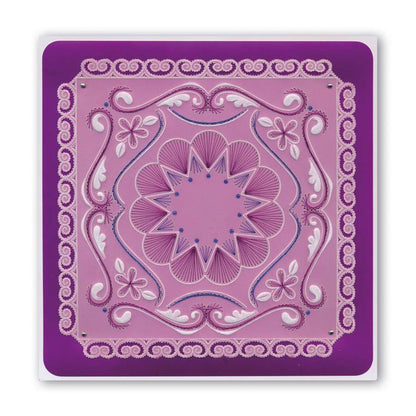 Tina's Everyday Embroidery A5 Square Groovi Plate Quartet