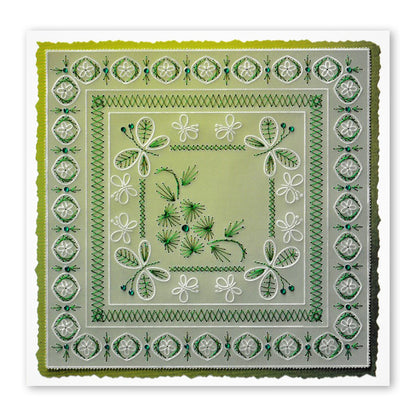 Tina's Everyday Embroidery A5 Square Groovi Plate Quartet