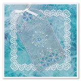 Tina's Flowerette Petal Parchlet A6 Square Groovi Plate