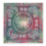 Tina's Butterfly, Dragonfly, Flower & Tree Fun A5 Square Groovi Plate Quartet