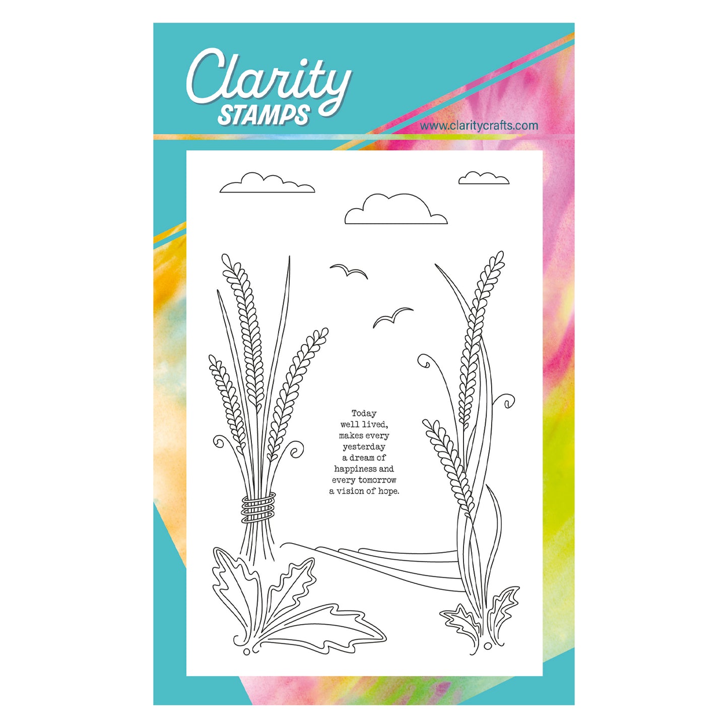 Today Well Lived A6 Stamp Set