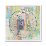 Linda's Home for Christmas - Christmas Treasures A5 Square Groovi Plate