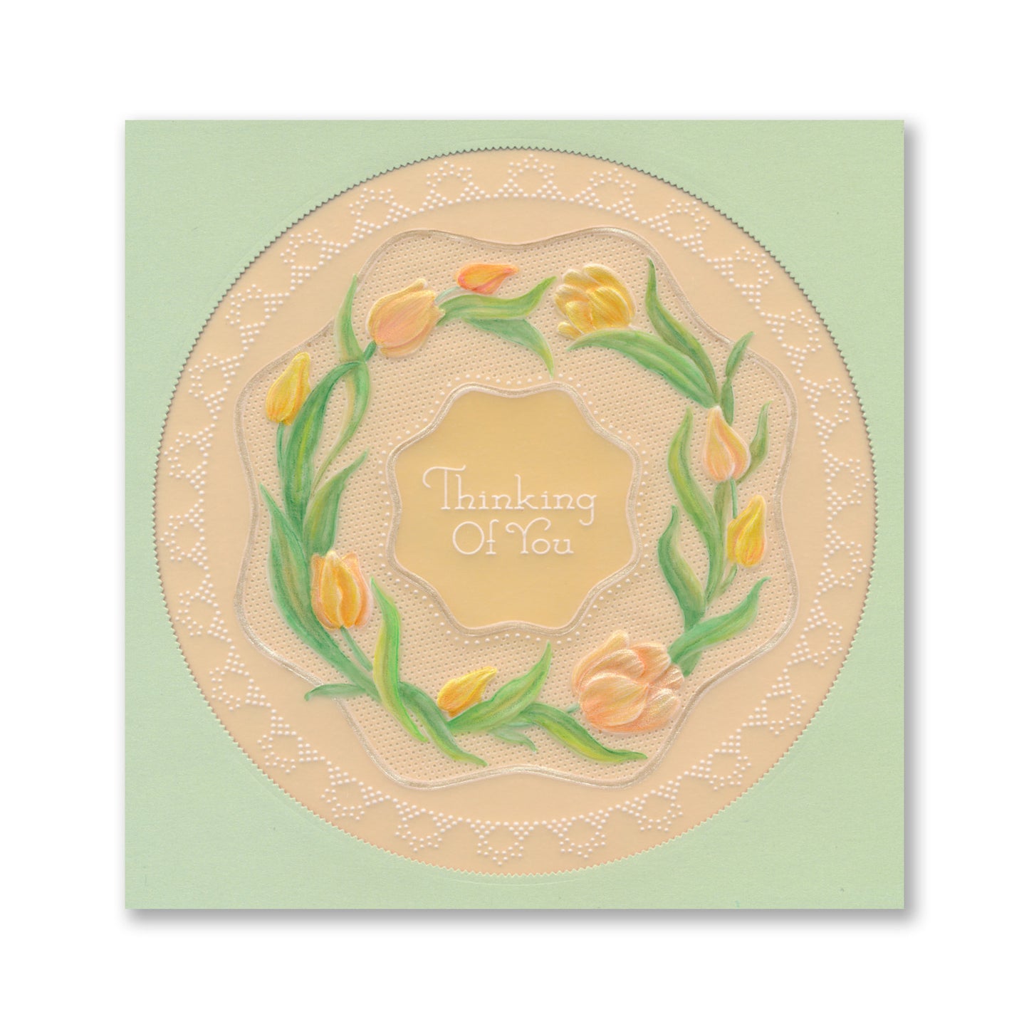 Linda's Floral Shapes Midi Groovi Plate Quartet