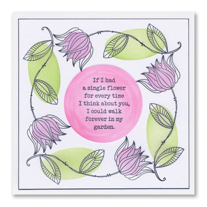 Oval Aperture Mat A4 Stencil