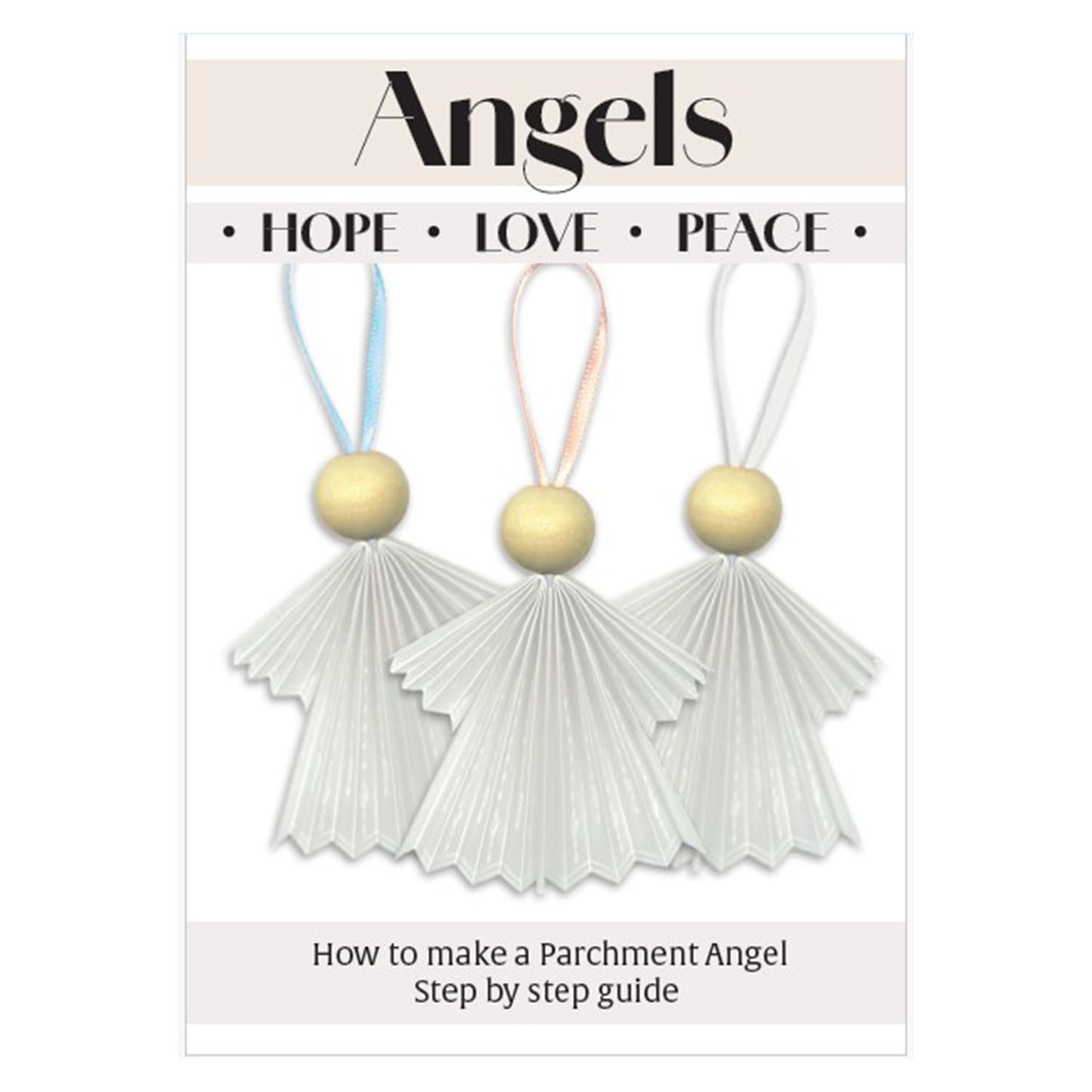 Peace Angel Tem-Plate A5 Groovi Plate with Instructions