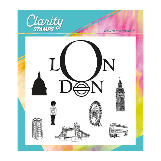 London Framer A5 Square Stamp & Mask Set