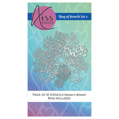KISS Ring of Stencils Set 2