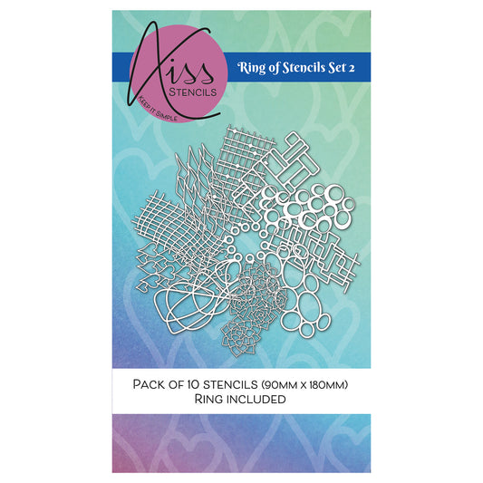 KISS Ring of Stencils Set 2