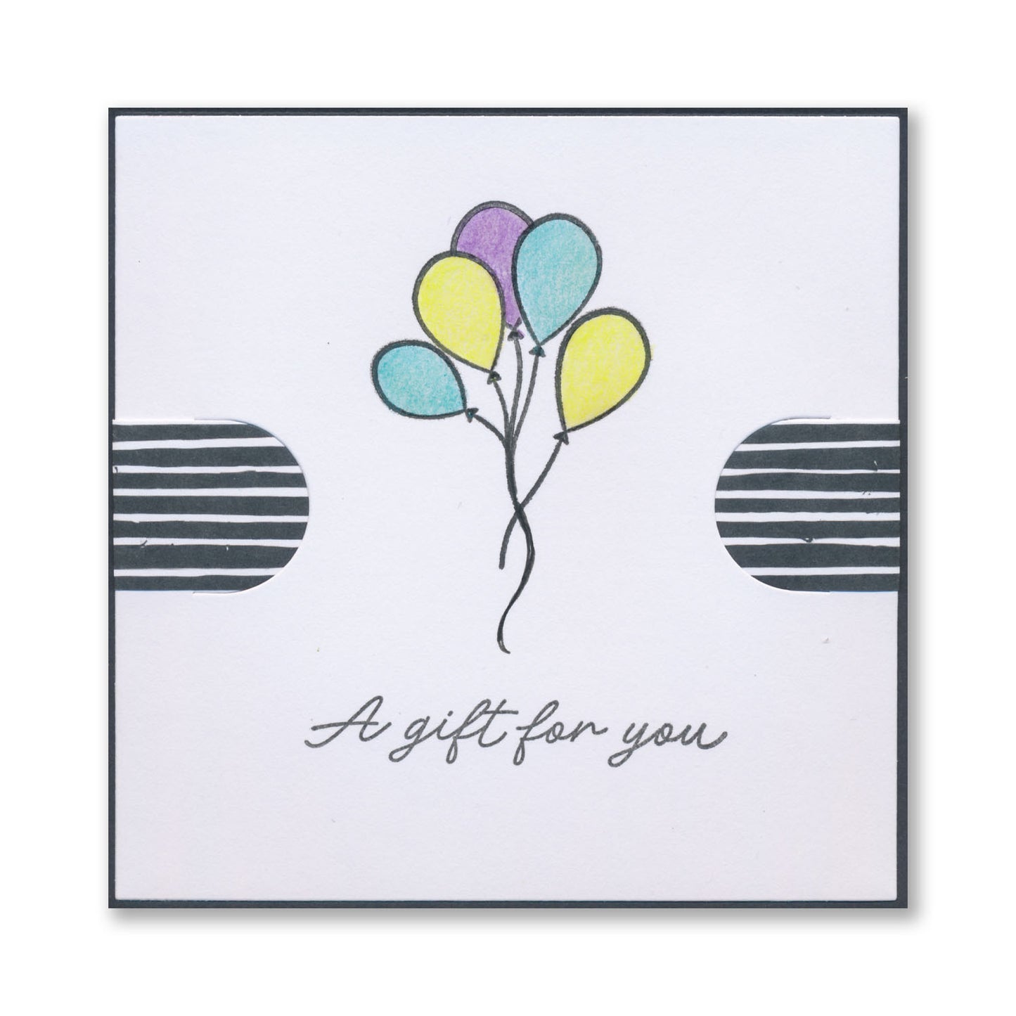 Jazz's Happy Birthday Voucher Pouch Stamp, Mask, Die Cut Wallets & Envelopes Collection