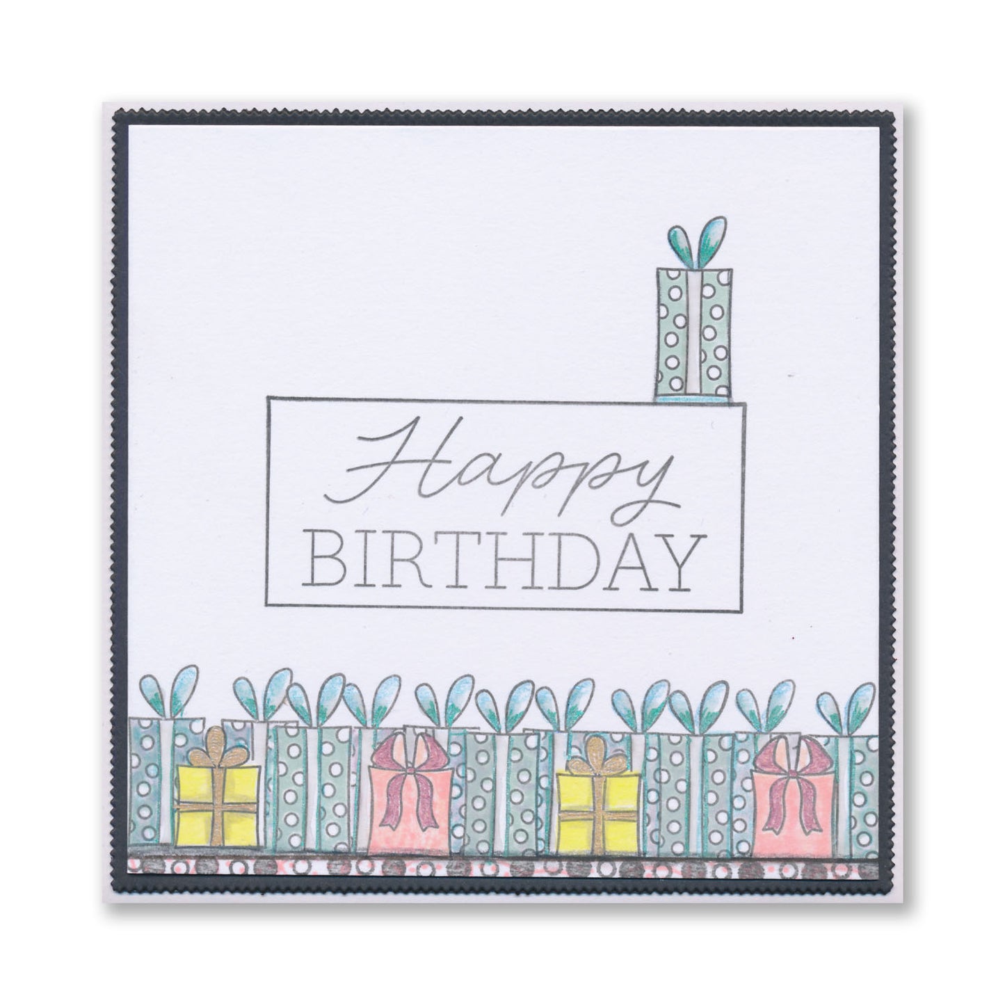 Jazz's Happy Birthday Voucher Pouch Stamp, Mask, Die Cut Wallets & Envelopes Collection