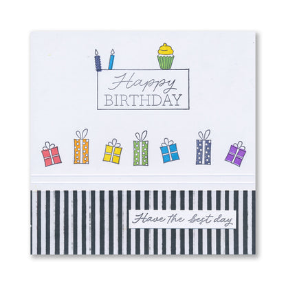 Jazz's Happy Birthday Voucher Pouch Stamp, Mask, Die Cut Wallets & Envelopes Collection