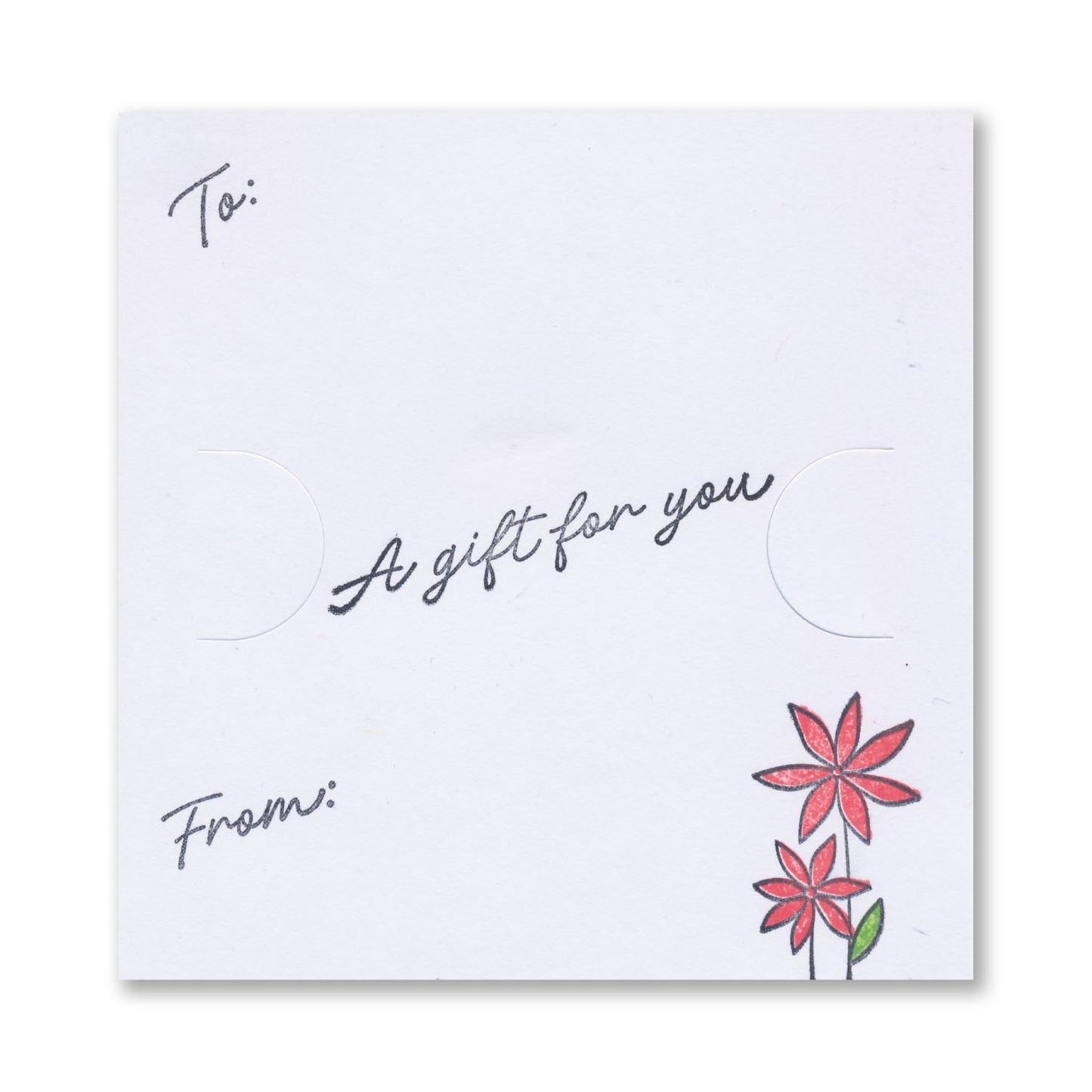 Jazz's Voucher Pouch Sentiments & Greeting A5 & A6 Square Stamp & Mask Duo