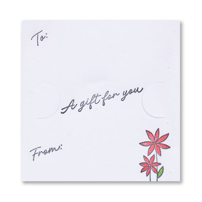 Jazz's Voucher Pouch Sentiments & Greeting A5 & A6 Square Stamp & Mask Duo