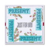 Jazz's Jazz It Up Sentiments A5 Stamp & Mask Set