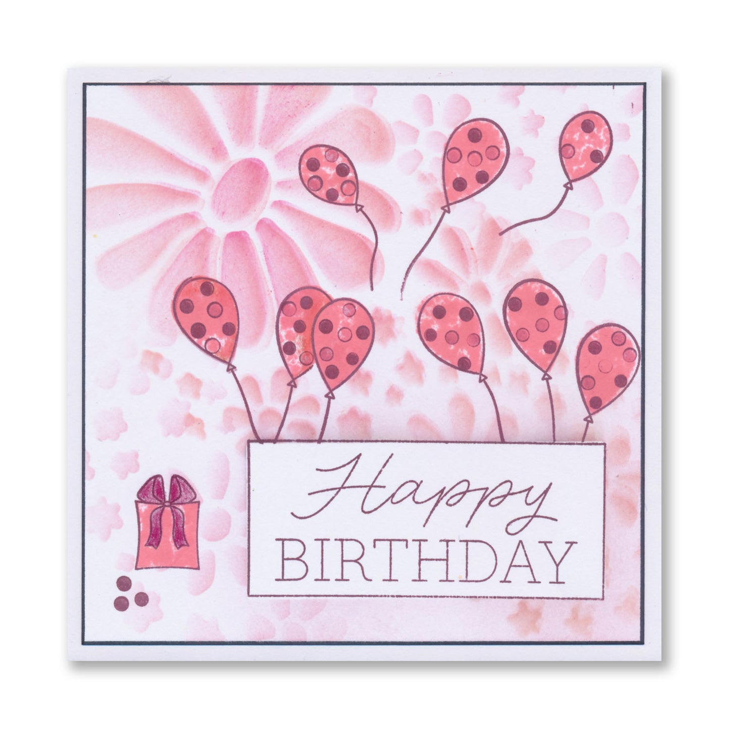 Jazz's Happy Birthday Voucher Pouch Stamp, Mask, Die Cut Wallets & Envelopes Collection