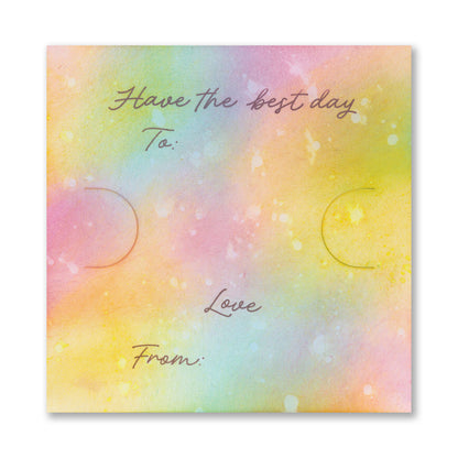 Jazz's Voucher Pouch Sentiments & Greeting A5 & A6 Square Stamp & Mask Duo