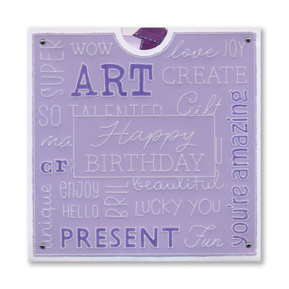 Jazz's Voucher Pouch A5 Square Groovi Plate, Wallets & Envelopes Collecton