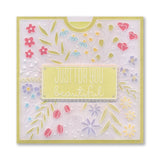 Jazz's Jazz It Up Sentiments Pouch A5 Square Groovi Plate