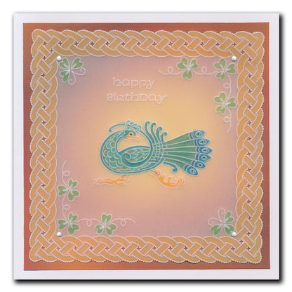 Linda's Layering Frames Set 5 - Celtic A4 Square & A5 Square Groovi Plate Collection