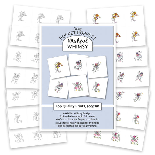 Wishful Whimsy - Pocket Poppets Card Toppers