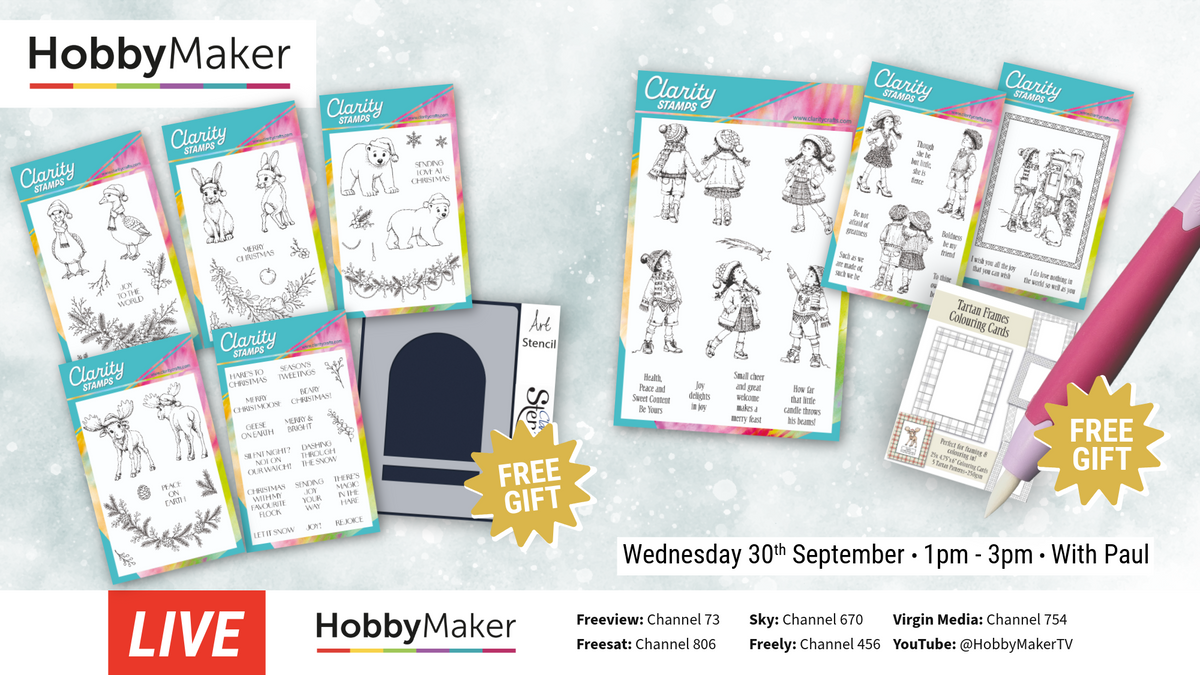 HobbyMaker Clarity TV Show 30th September