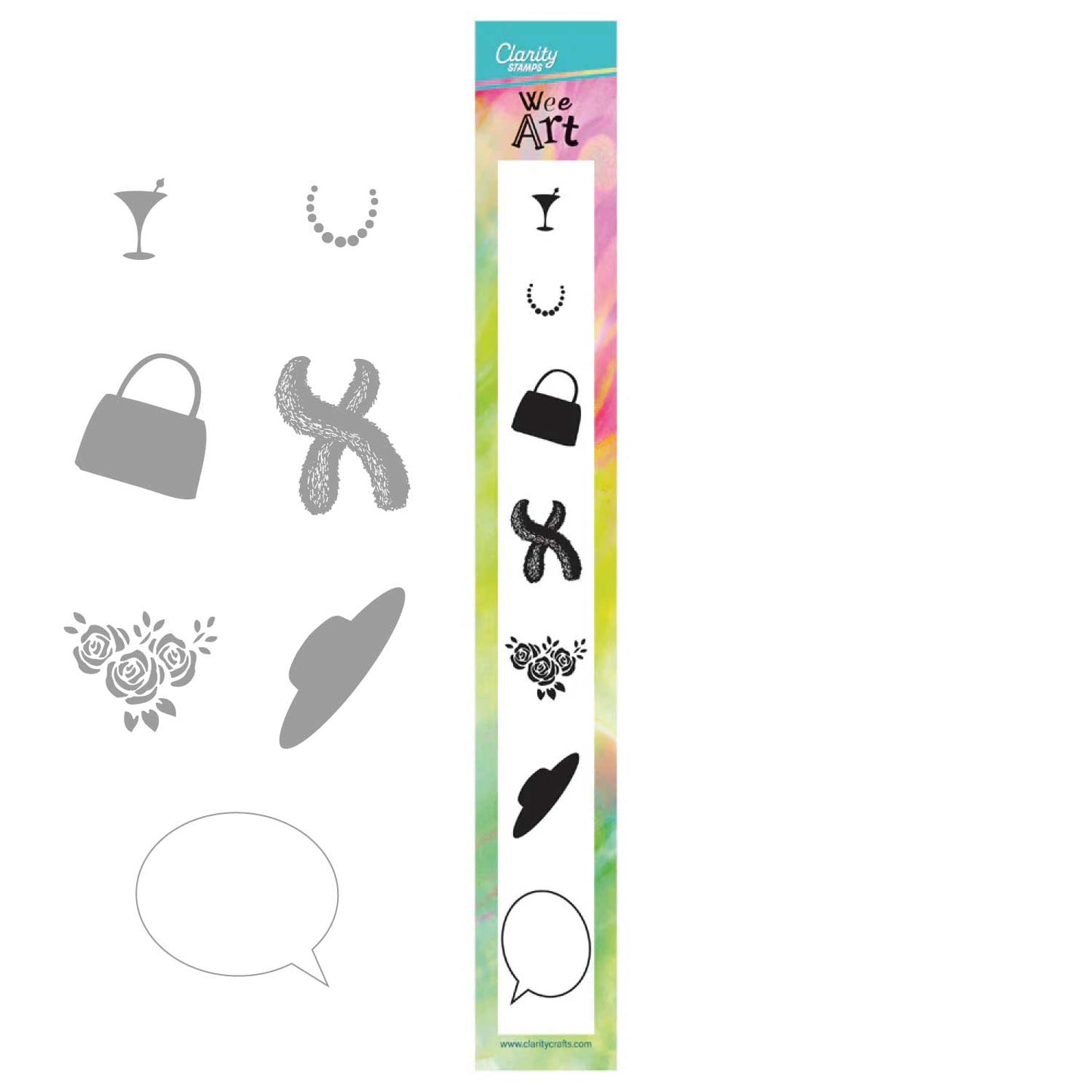 Wee Fashion - Handbag Stamp & Mask Set