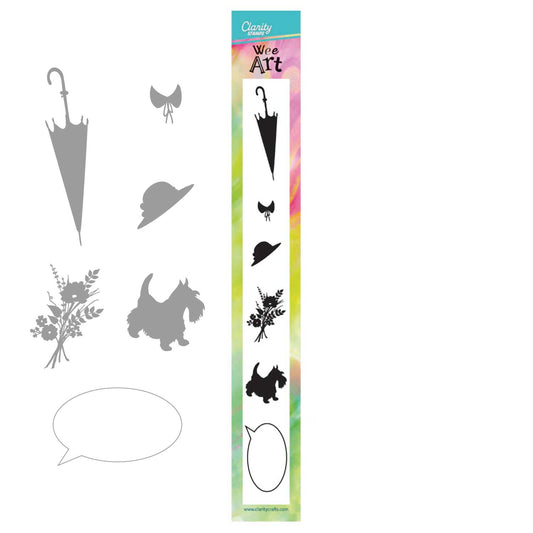 Wee Fashion - Umbrella Stamp & Mask Set