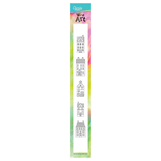Wee Houses Stamp & Mask Set