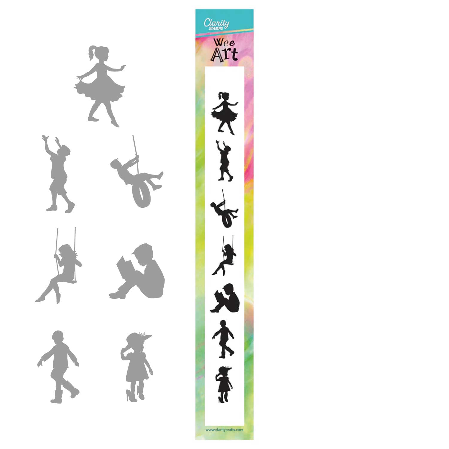 Wee Stamp Set 02 – Playful Moments – Clarity Crafts