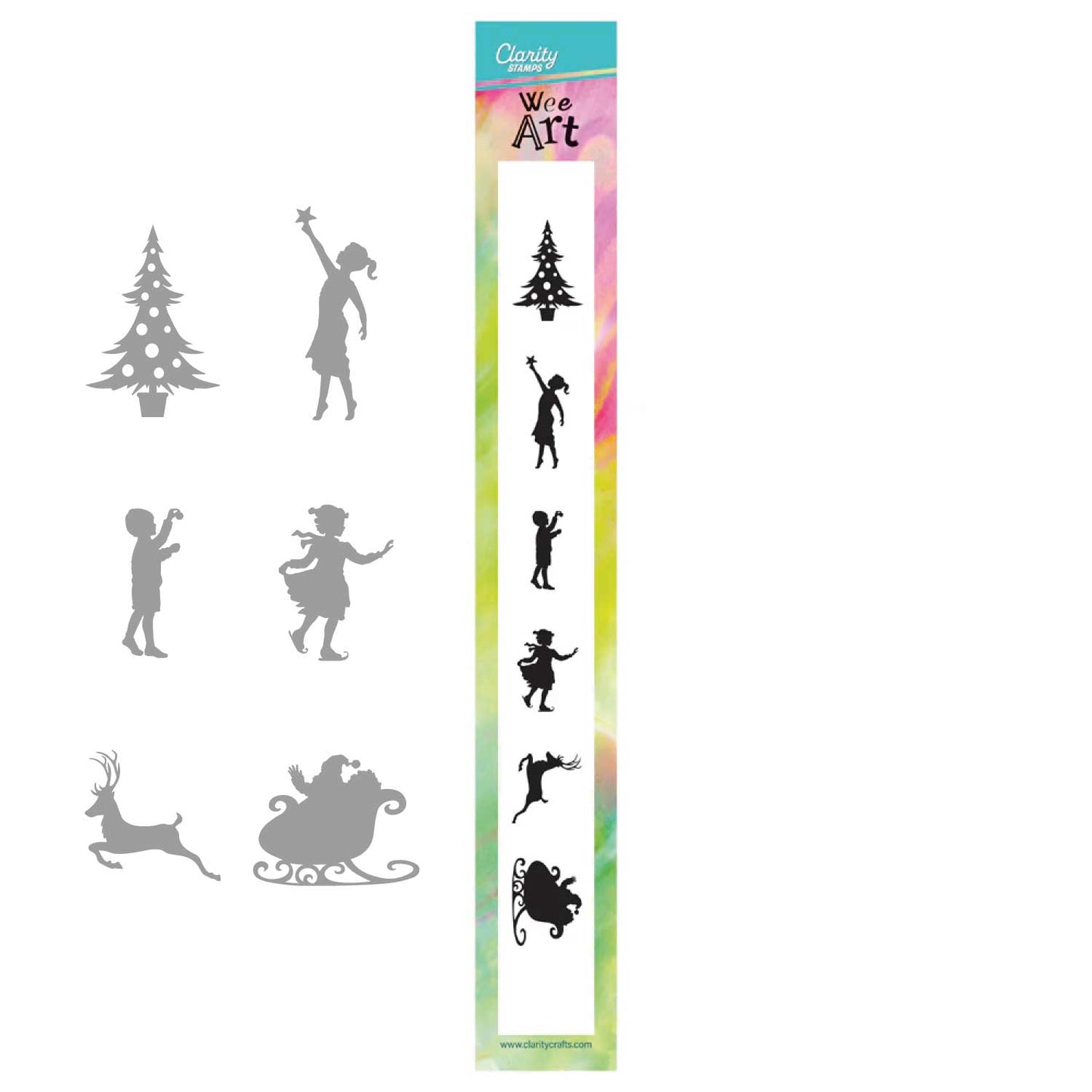 Wee Stamp Set 08 – Christmas Scenes