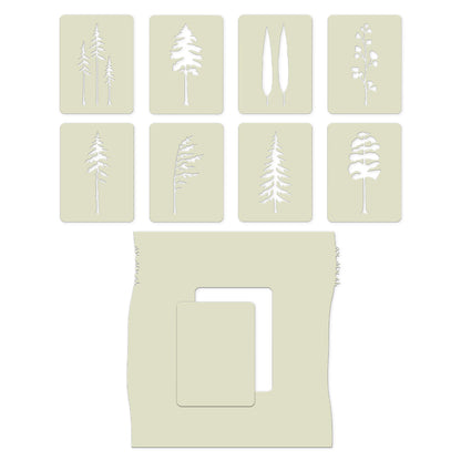 Wee Tree Stencil Collection