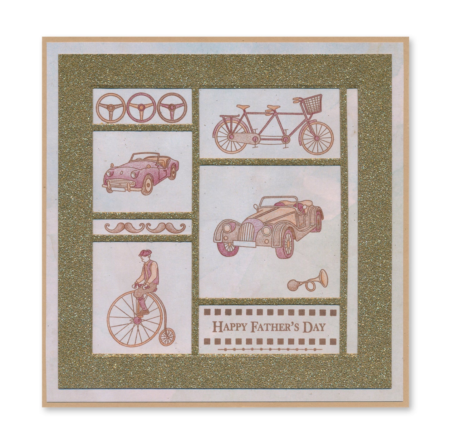 Just Gents A5 Stamp Set