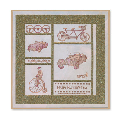 Just Gents A5 Stamp Set