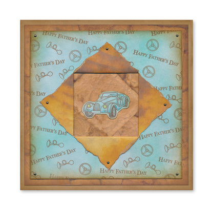 Darjeeling Loose Leaf Infusions Collage Paper 8" x 8"