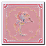 Polly - Whimsy Poppet A6 Square Groovi Plate