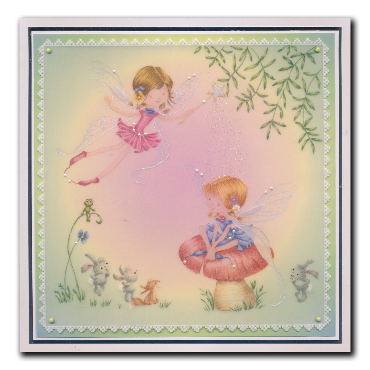 Pixie - Whimsy Poppet A6 Square Groovi Plate