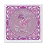 Peach - Whimsy Poppet A6 Square Groovi Plate