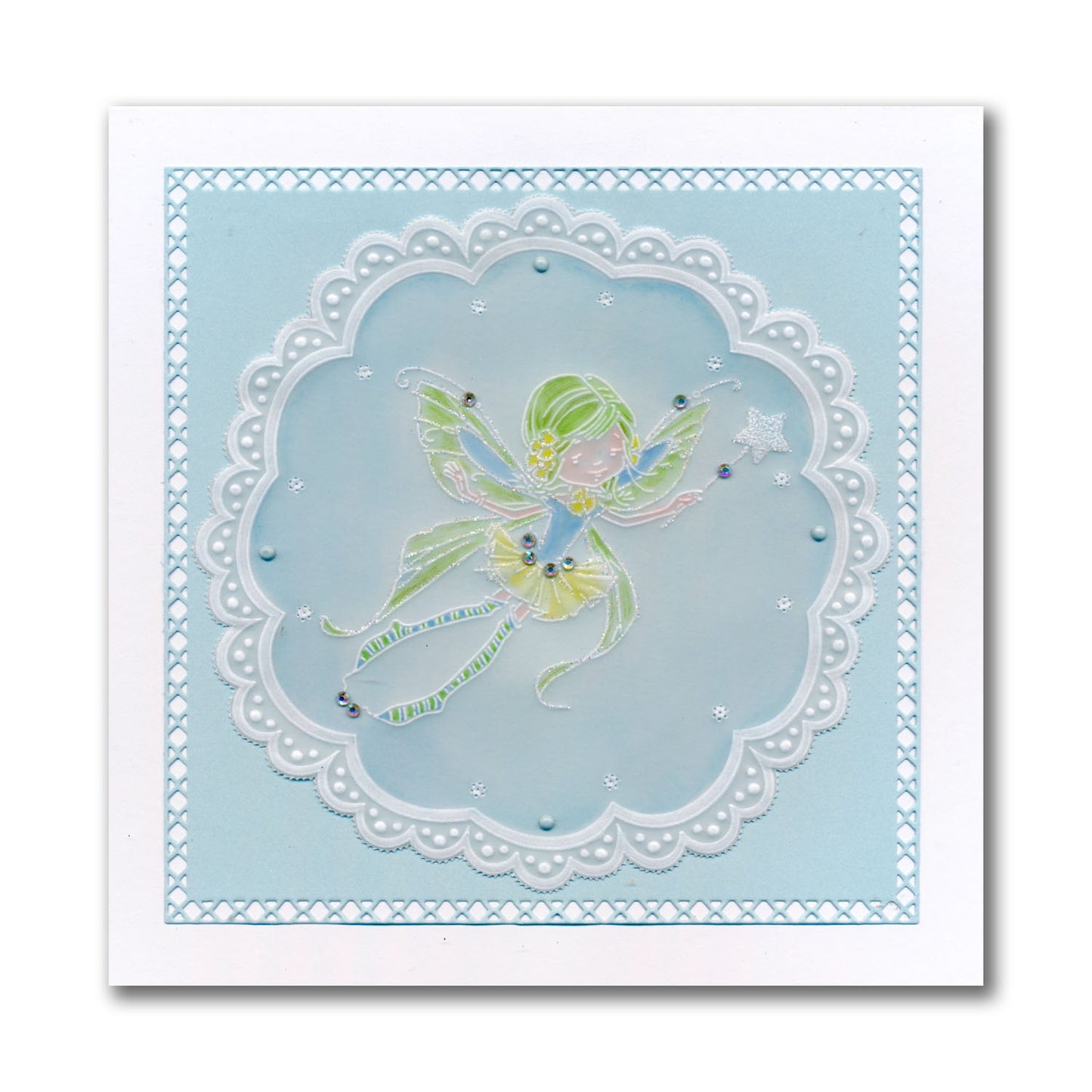 Ping - Whimsy Poppet A6 Square Groovi Plate