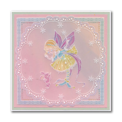 Whimsy Poppets A6 Square Groovi Plate Collection