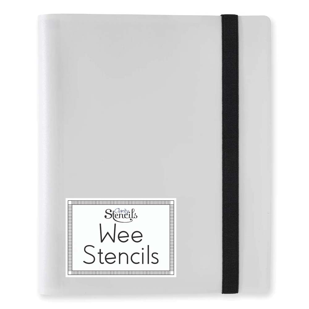 Wee Stencils White Folder